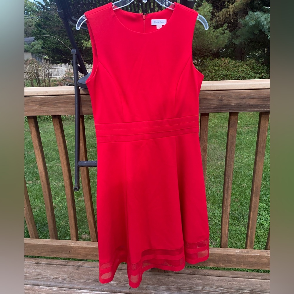 Calvin Klein Vibrant Red Attire